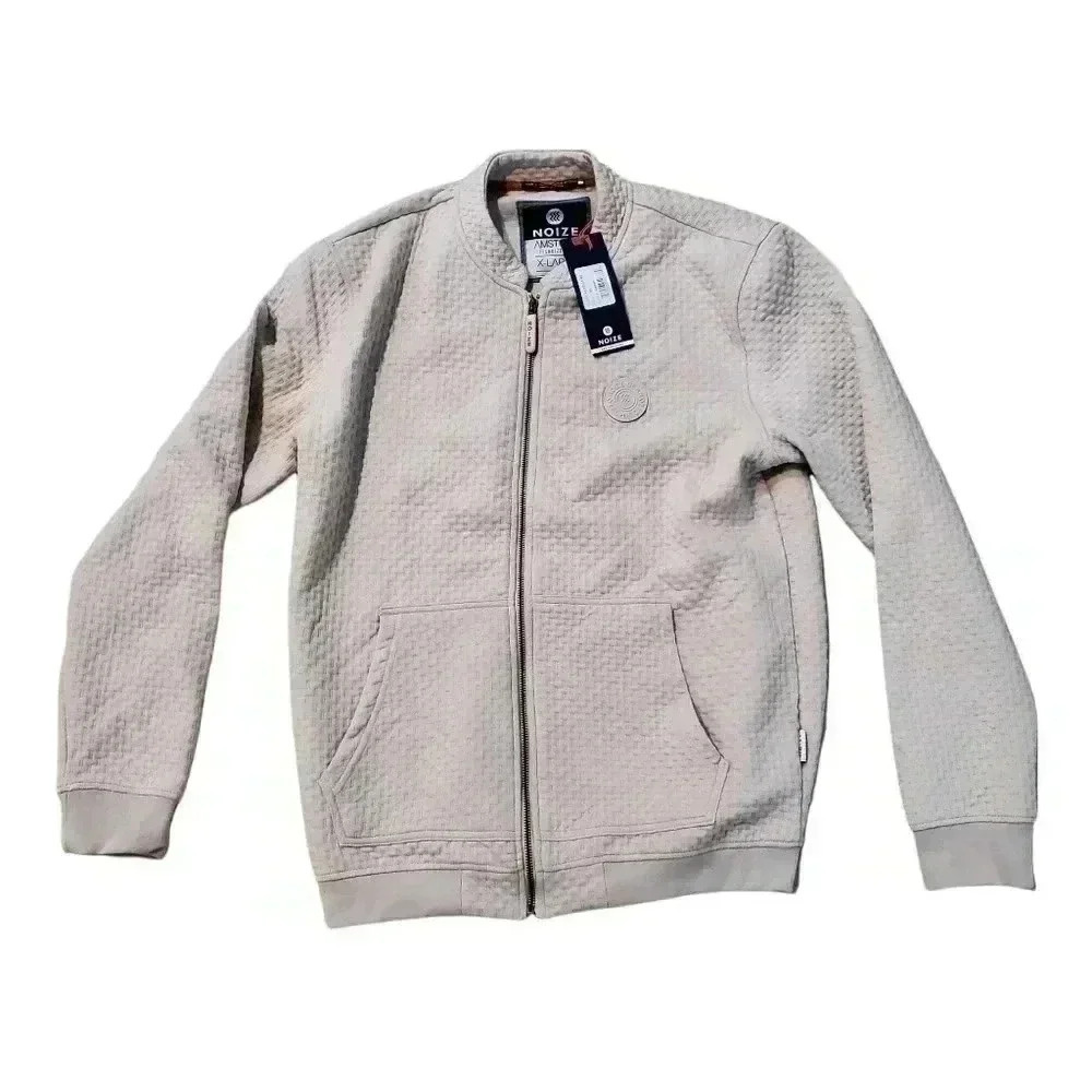 Noize Amstrdm Full Zip Fleece Technical Gear Jacket XL Dessert Color